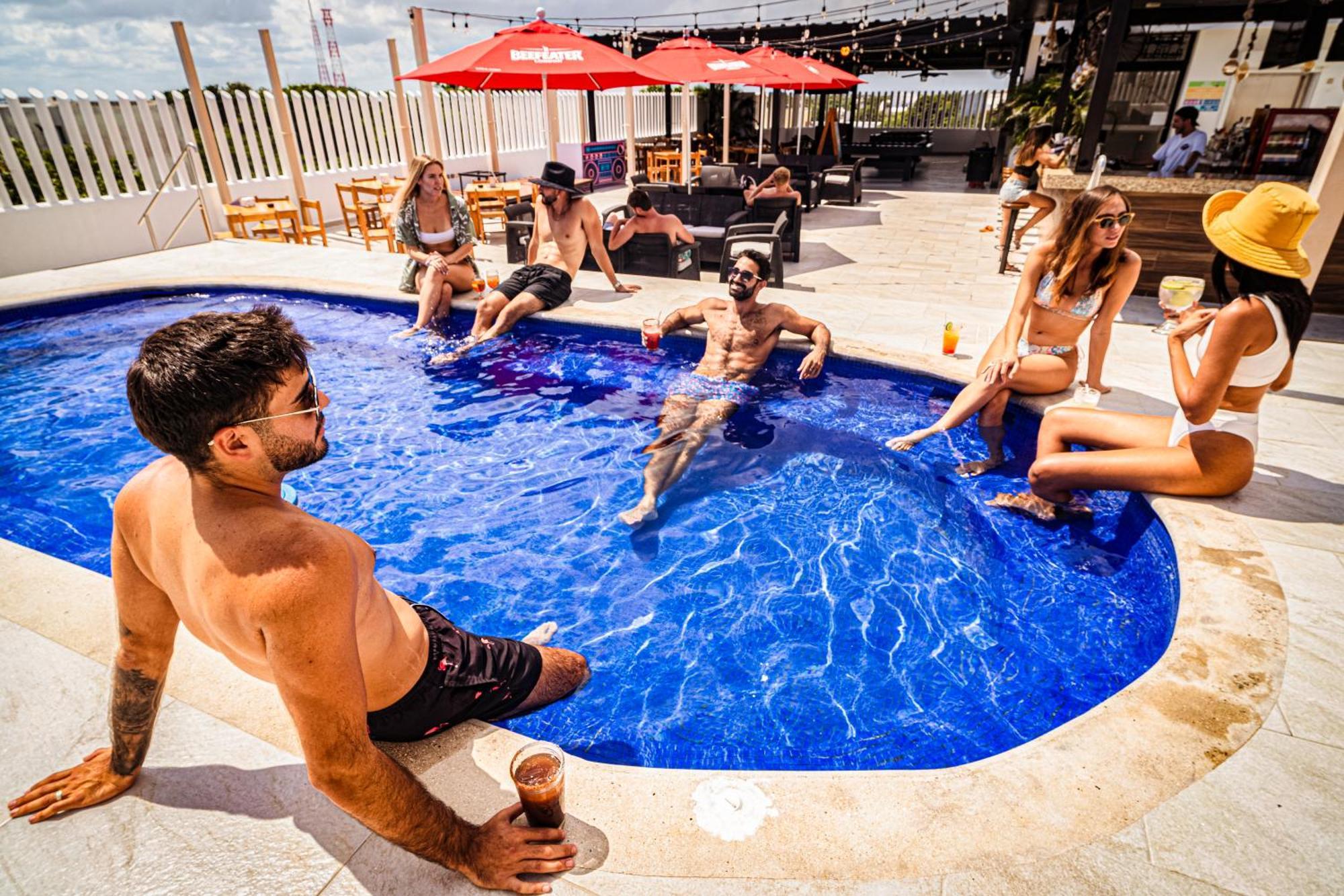 Digital Nomads Hotel & Coliving Cancún Eksteriør billede