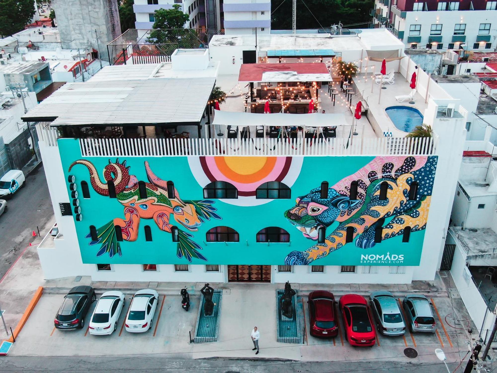 Digital Nomads Hotel & Coliving Cancún Eksteriør billede